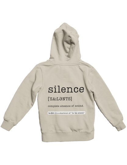 Hoodie "silence"