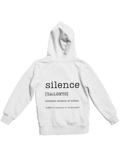 Hoodie "silence"