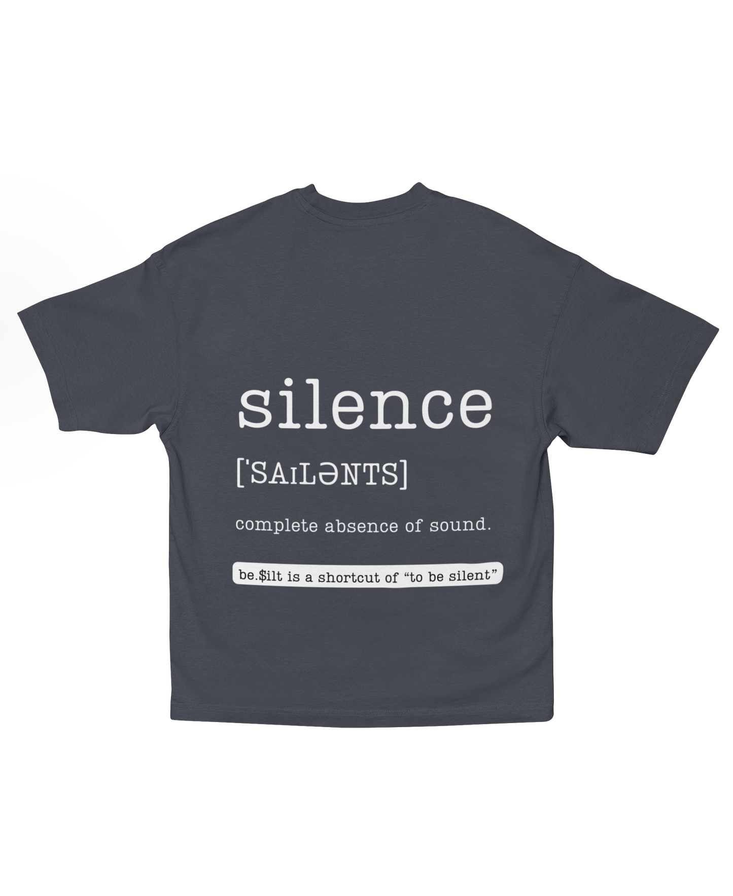 T-Shirt "silence"