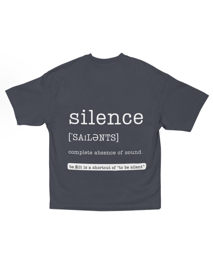 T-Shirt "silence"