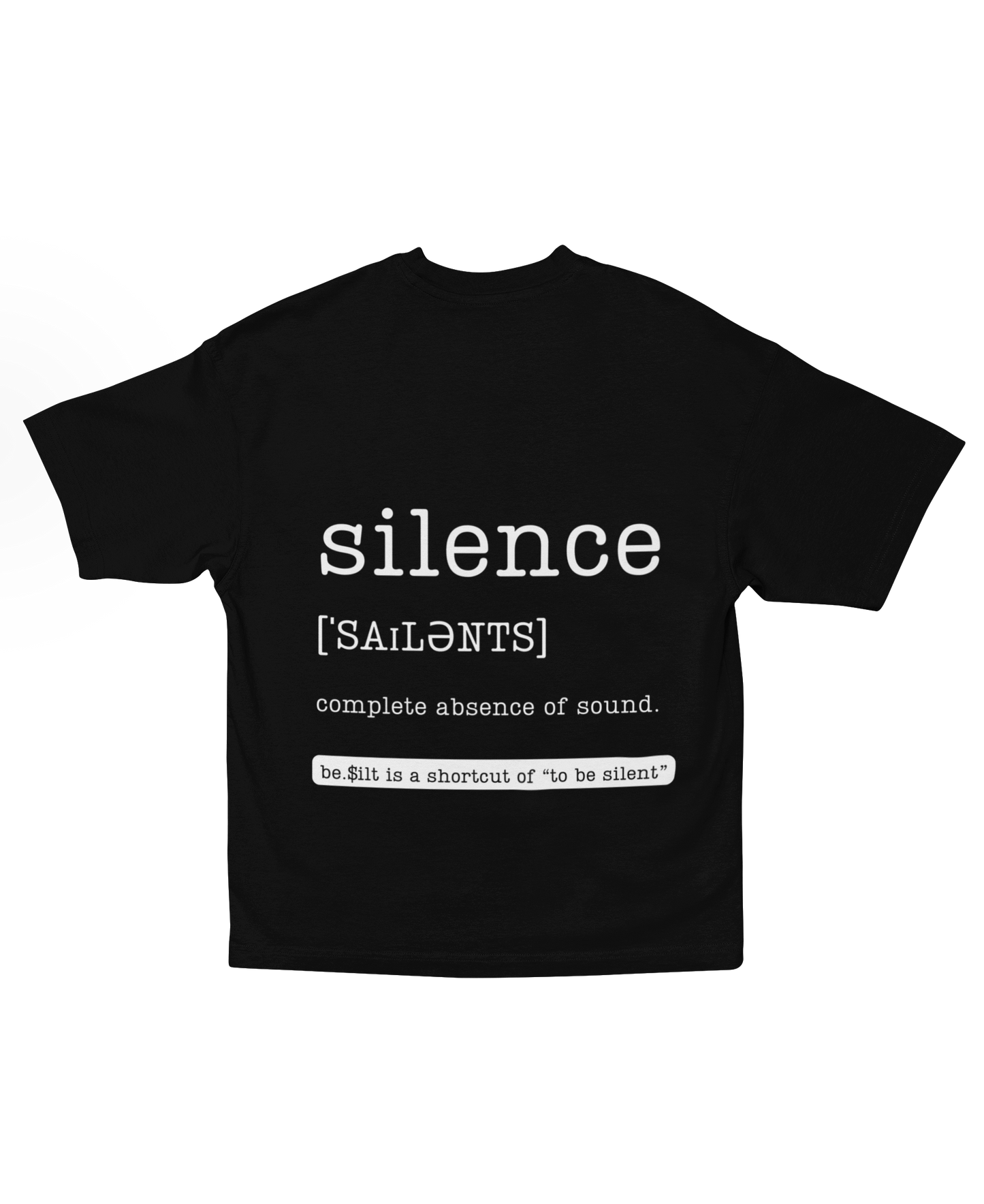 T-Shirt "silence"