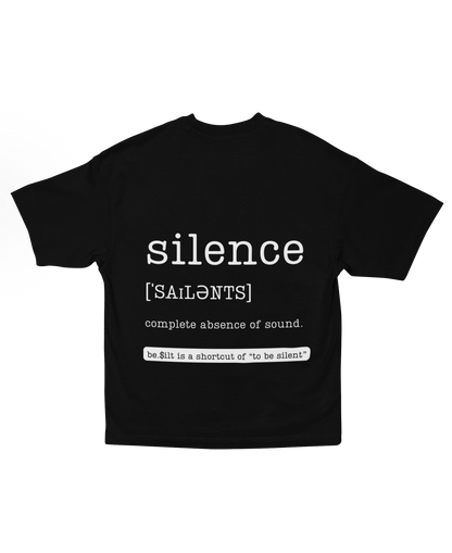 T-Shirt "silence"