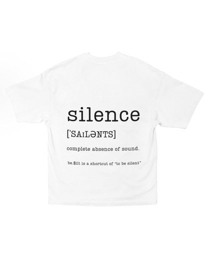 T-Shirt "silence"