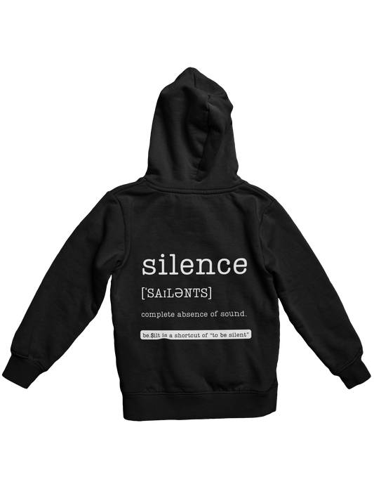 Hoodie "silence"