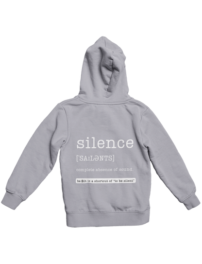 Hoodie "silence"